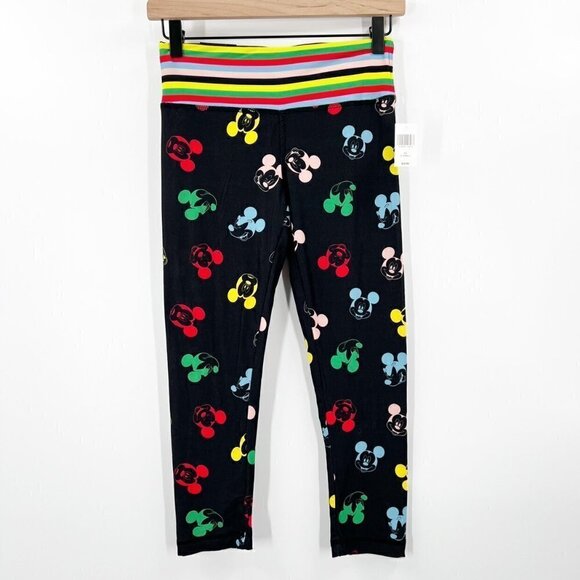 Disney Parks Mickey Mouse Crop Leggings - Picture 1 of 8